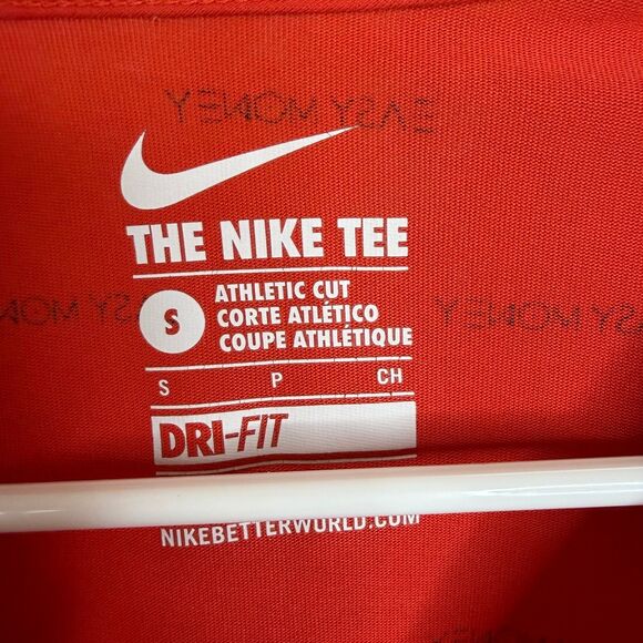 Nike men’s small Kevin Durant  (KD) "Easy Money" Dri-FIT t-shirt red shirt tee - Picture 3 of 5